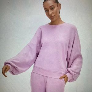 UGG Lavender Oversized Crewneck Sweatshirt